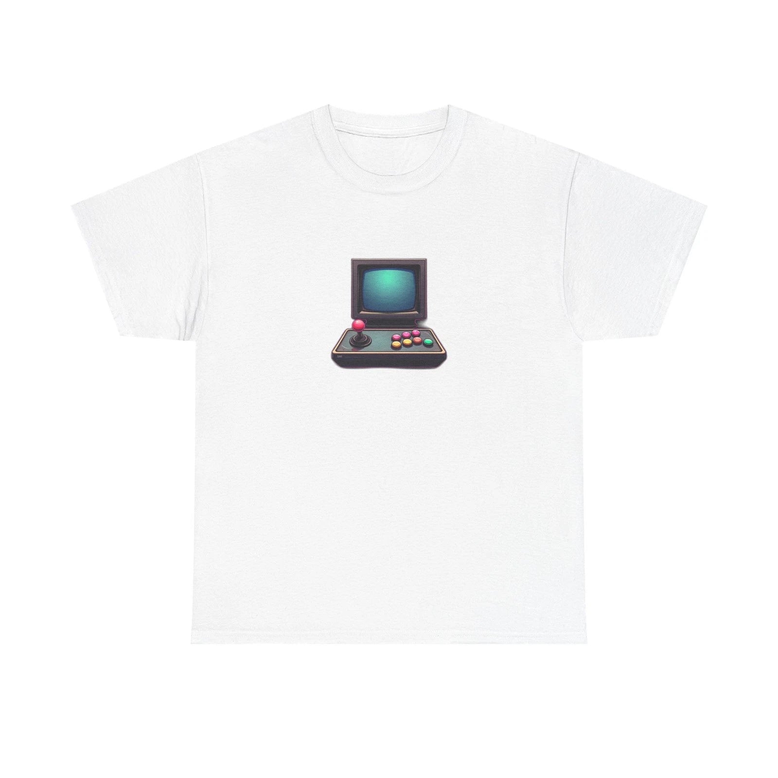 Retro Game Console Nostalgia T-Shirt - Pixel Art Video Games Throwback