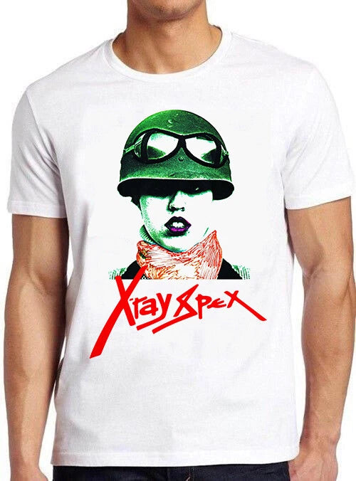 X-Ray Spex Punk Rock Music Band Retro Cool Top Tee T Shirt 4103