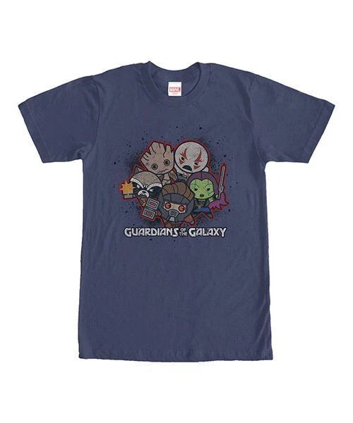 $22 Fifth Sun Guardians Of The Galaxy Kawaii Tee Navy Size Medium NWOT
