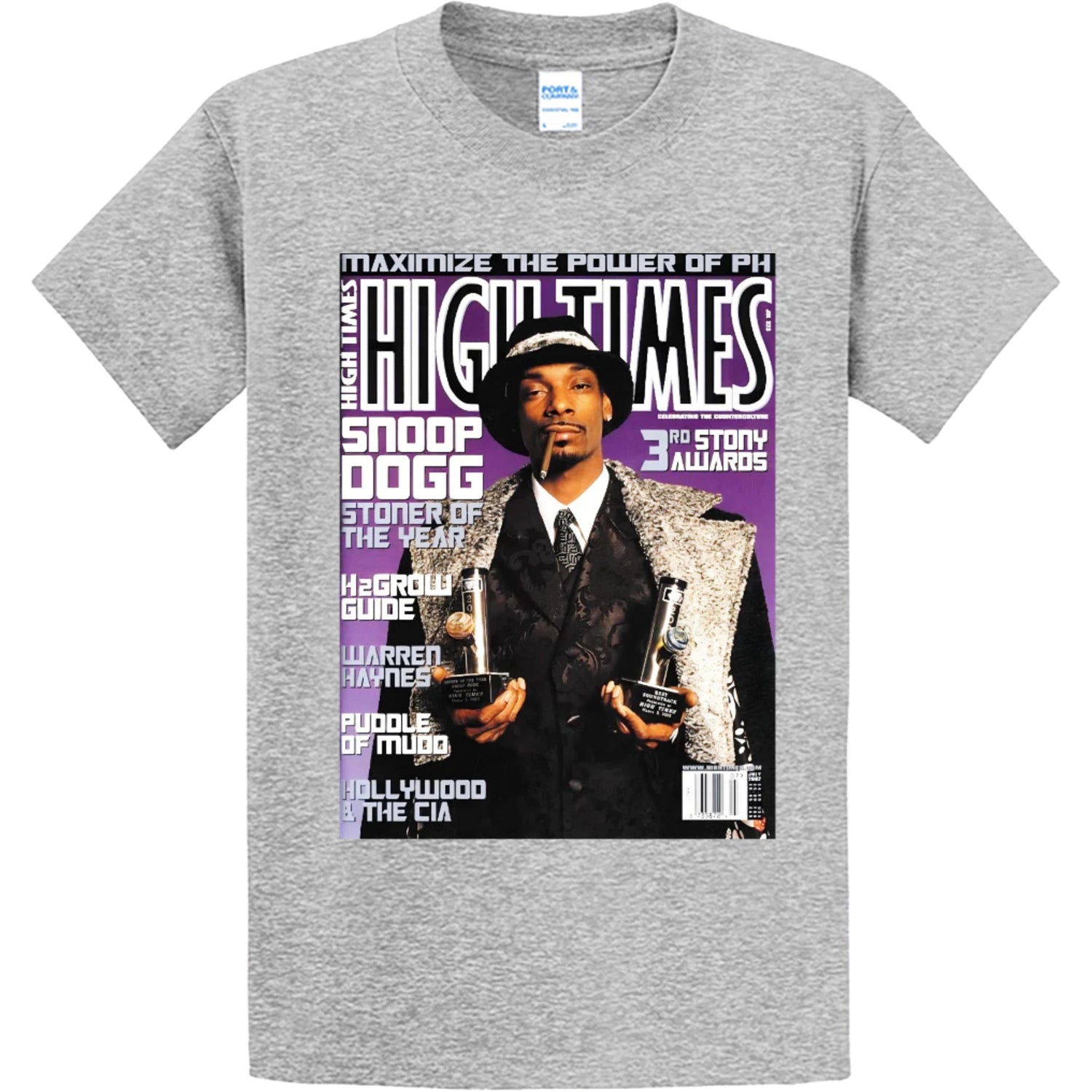 NEW Art Society POP CULTURE MAGAZINE VOL. 2 ASH GREY Tee Shirt S-4XL MADE IN USA