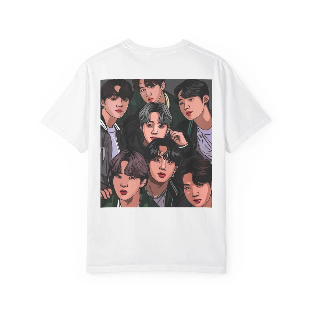 BTS Unisex T-Shirt, K-Pop Fan Tee, BTS Member Graphic Shirt, Music Lover Apparel