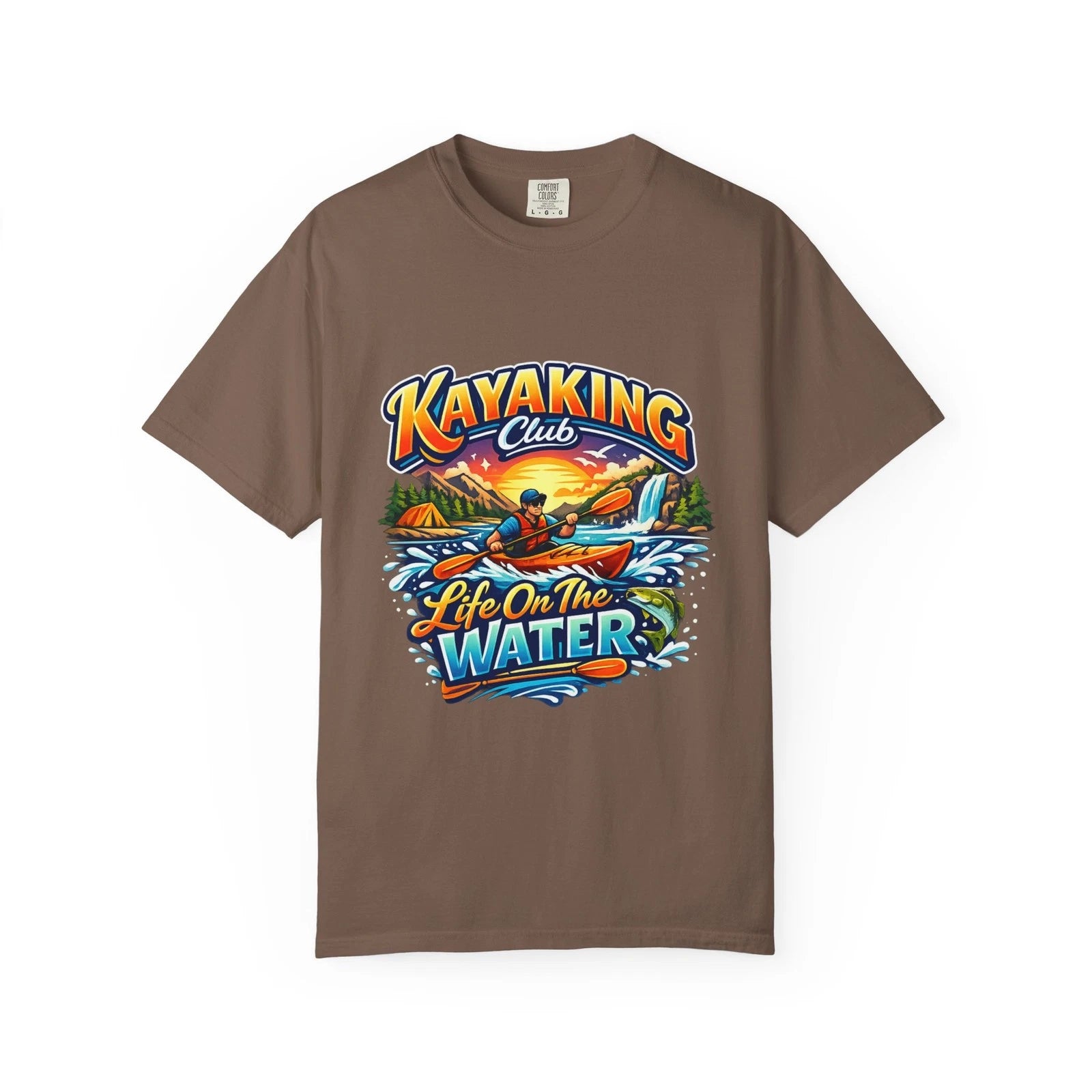 Kayaking Club Life On The Water T-Shirt | Kayak Graphic Tee