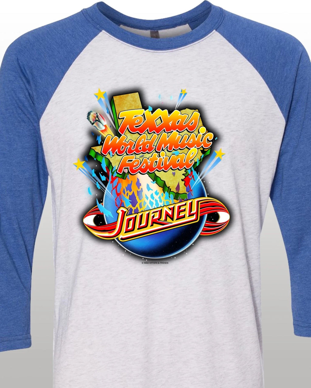 Unisex Retro T-Shirt | Texas Jam Inspired 1982 Music Style Tee | S–XXL