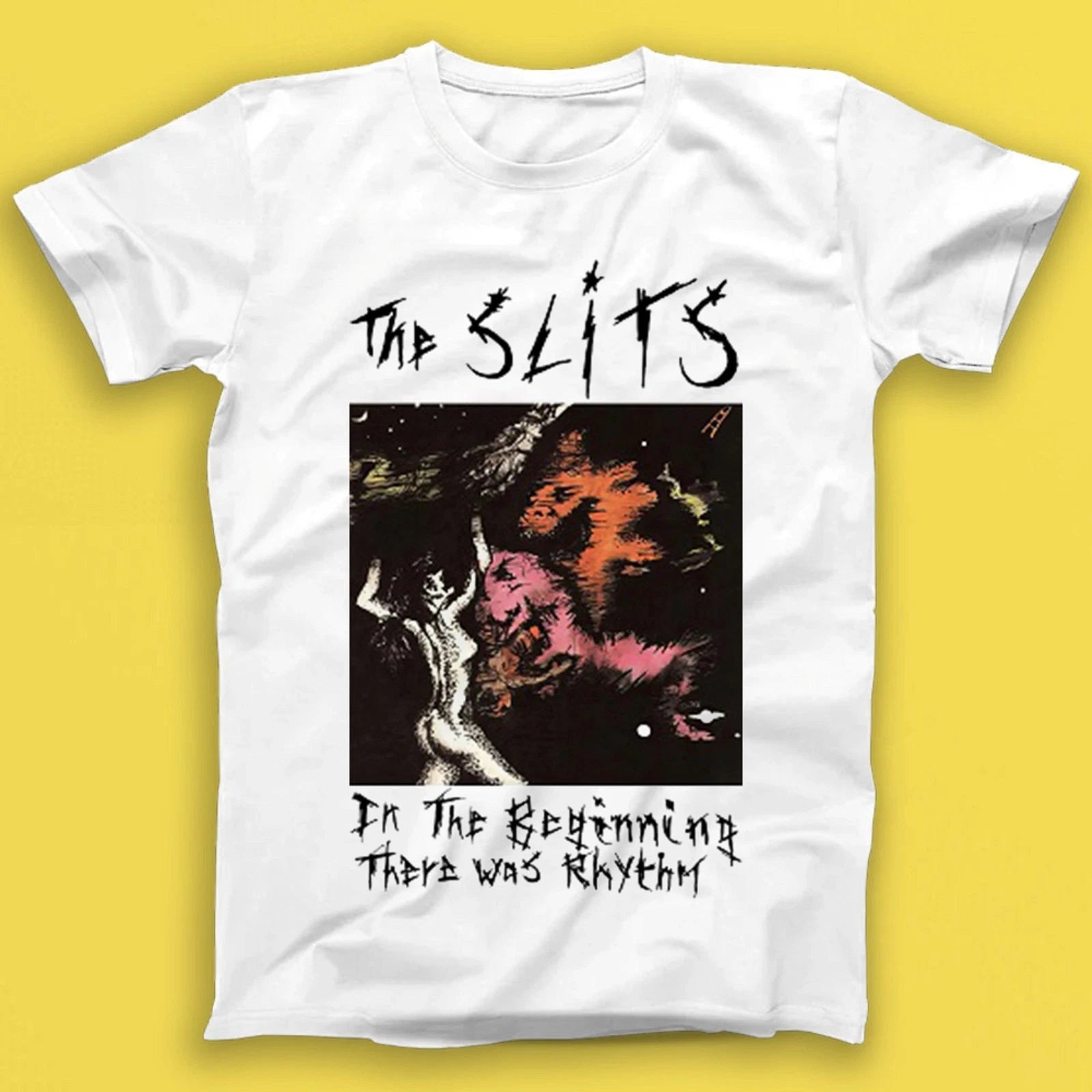 The Slits In The Beginning There Was Rhythm Punk Rock Music Tee Tshirt T2111