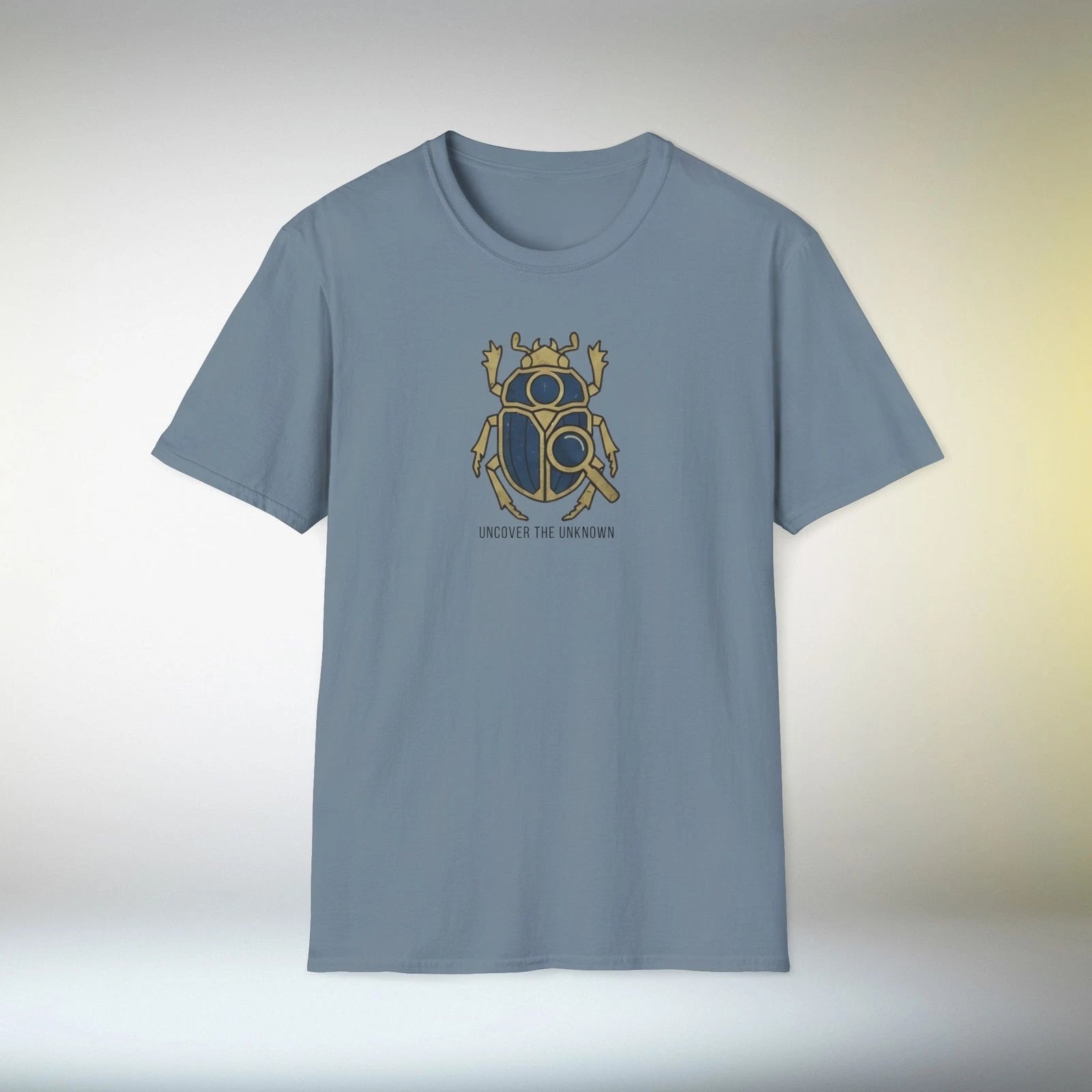 Beetle Graphic T Shirt Uncover The Unknown Mystery Symbol Tee Unisex