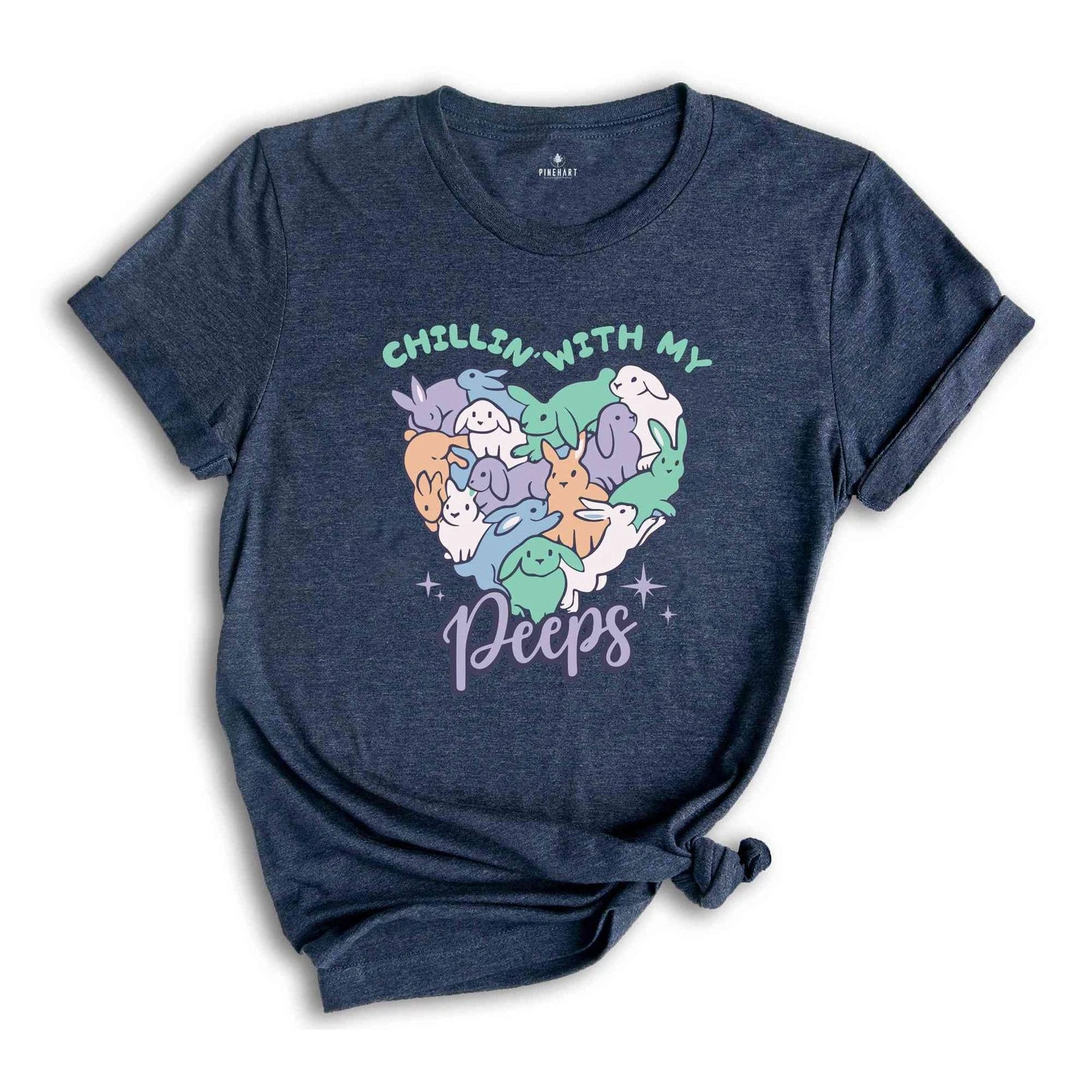 Chillin' With My Peeps Shirt, Happy Easter Shirt, Cute Easter Shirt, Easter Day