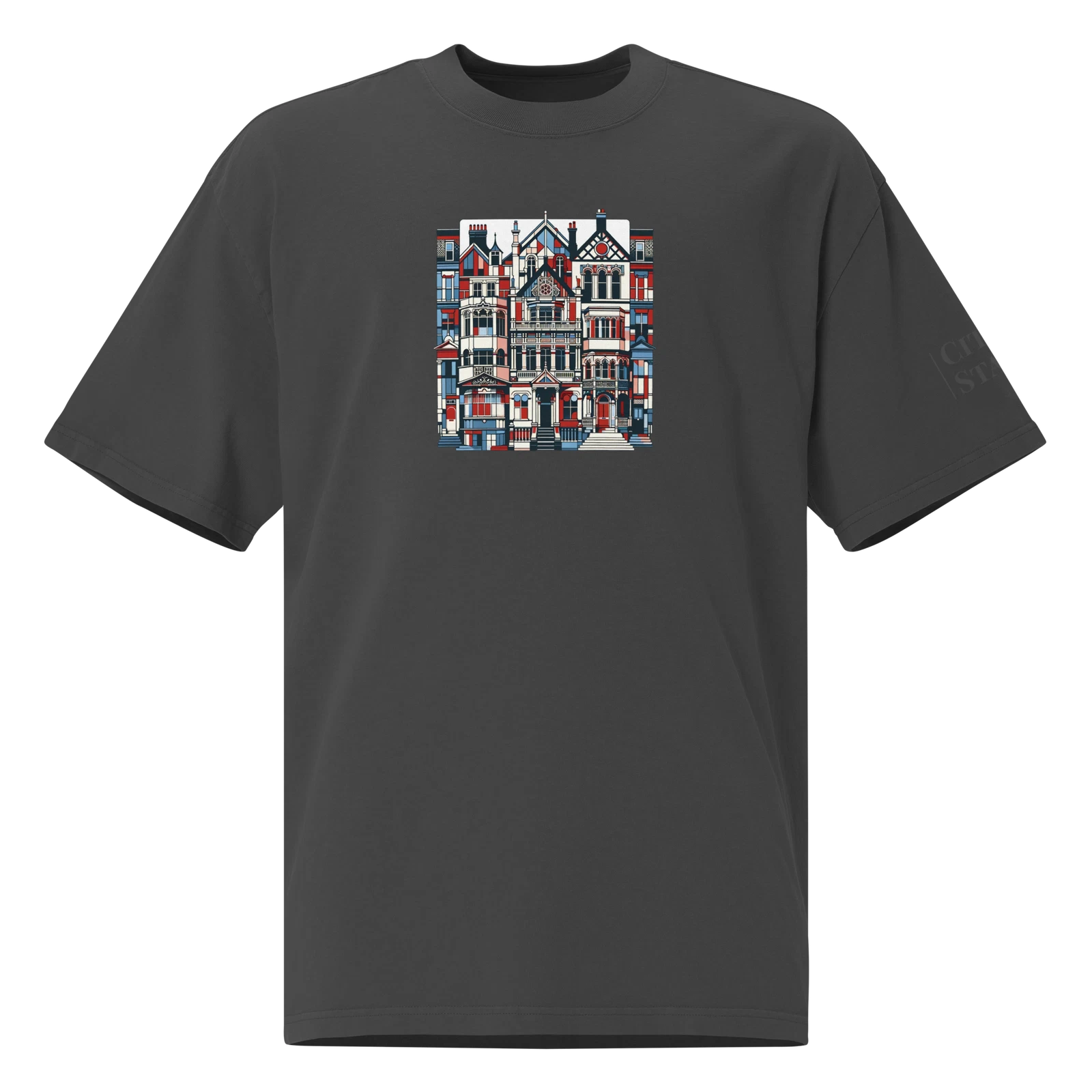 Oversized faded t-shirt (GREAT BRITAIN)