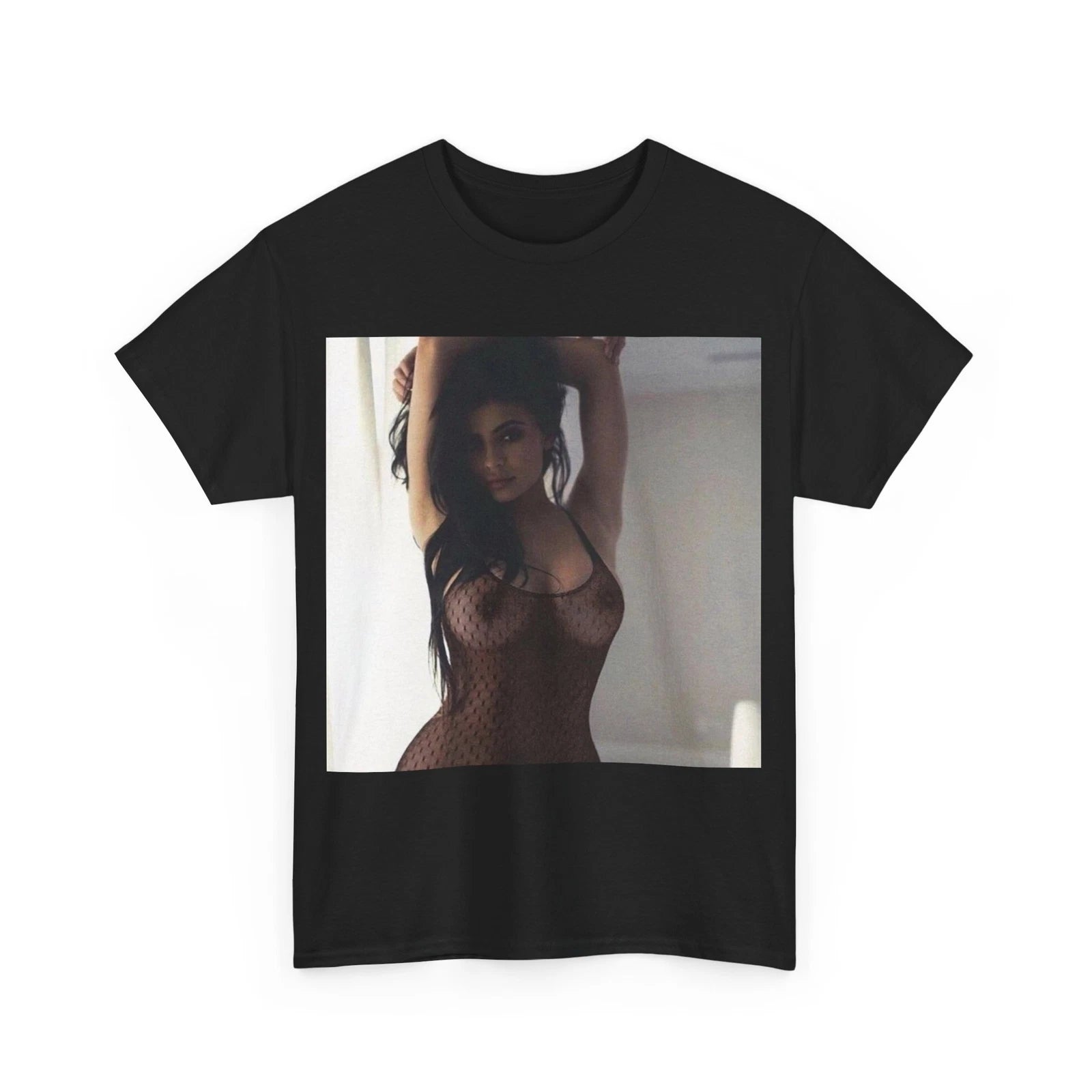 Kylie Jenner Unisex Tee, Celebrity Graphic Shirt, Trendy Cotton T-Shirt, Fashion