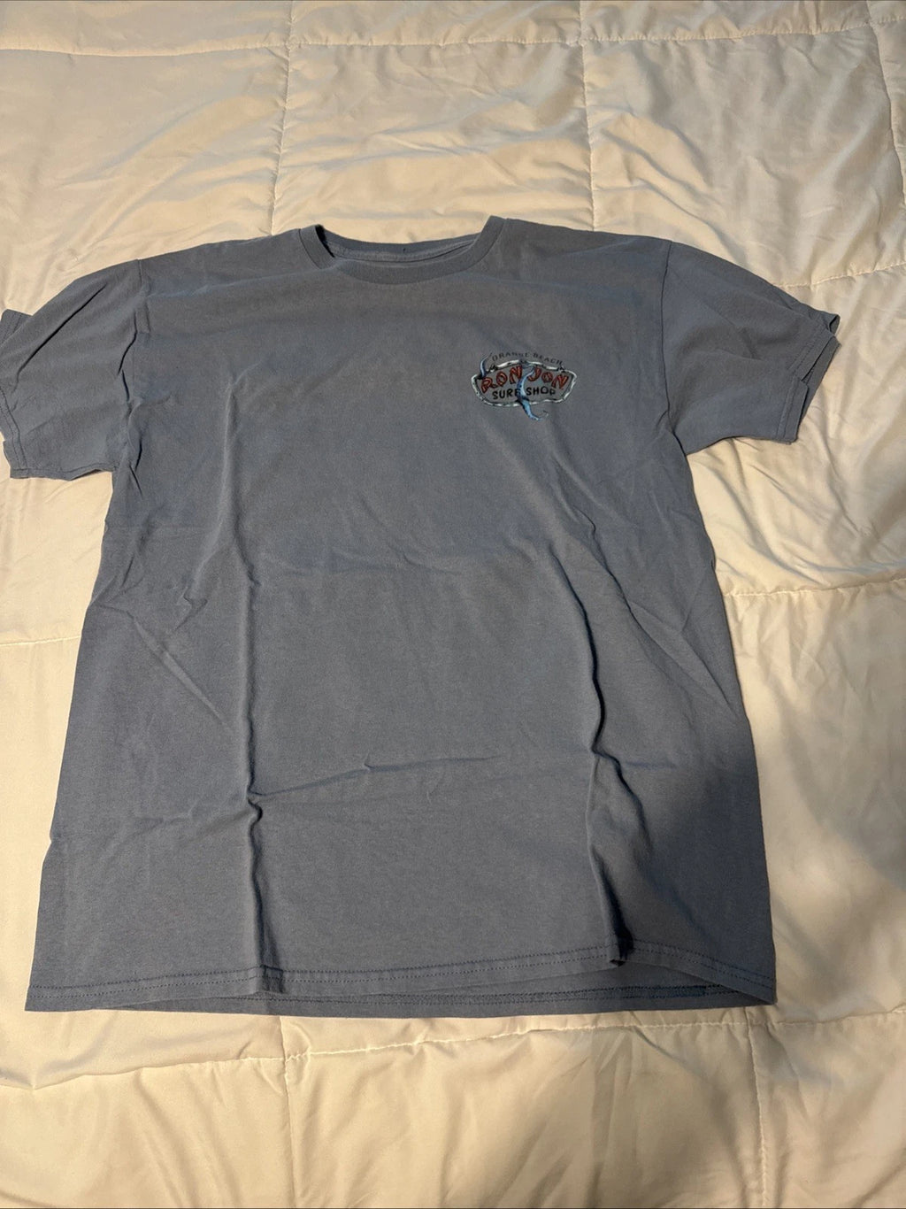 Ron Jon Surf Shop Cool Octopus Graphic Tee Size L Blue