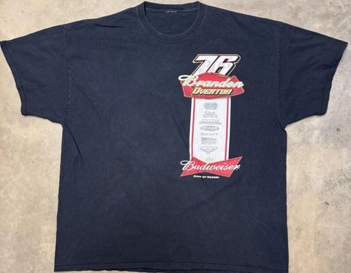 2015 Brandon Overton / Budweiser Dirt Late Model Racing Tee