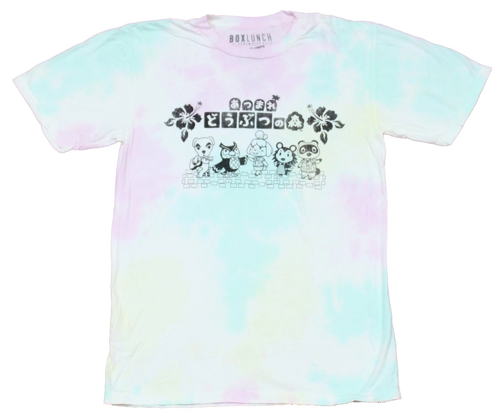 Animal Crossing  Adult New T-Shirt - Outline Characters Under Symbols