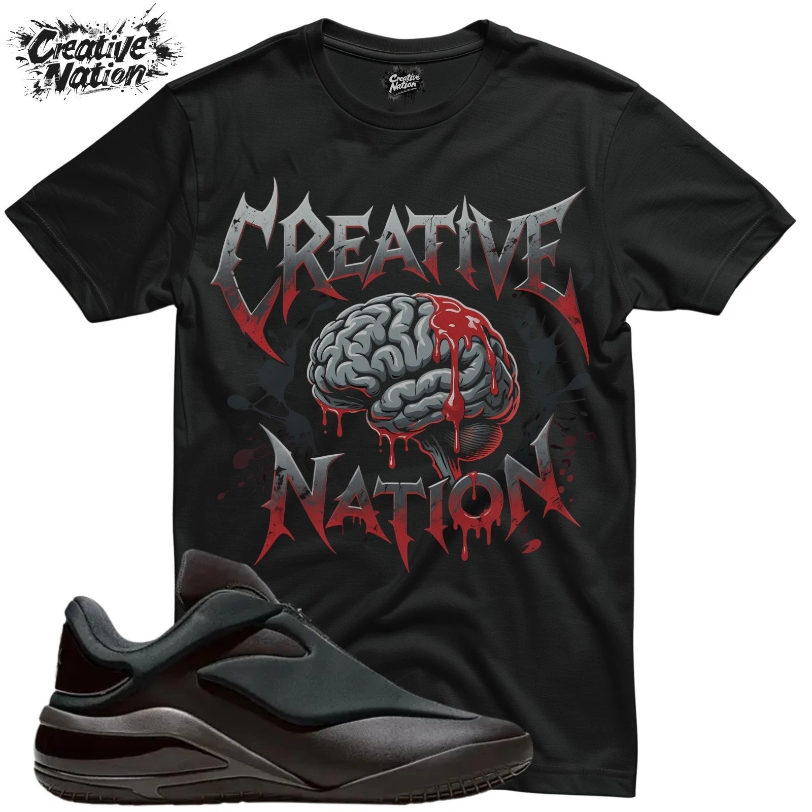 Shirt To Match 001 Black Unisex Tee Sneaker Shirt Cool Shirt