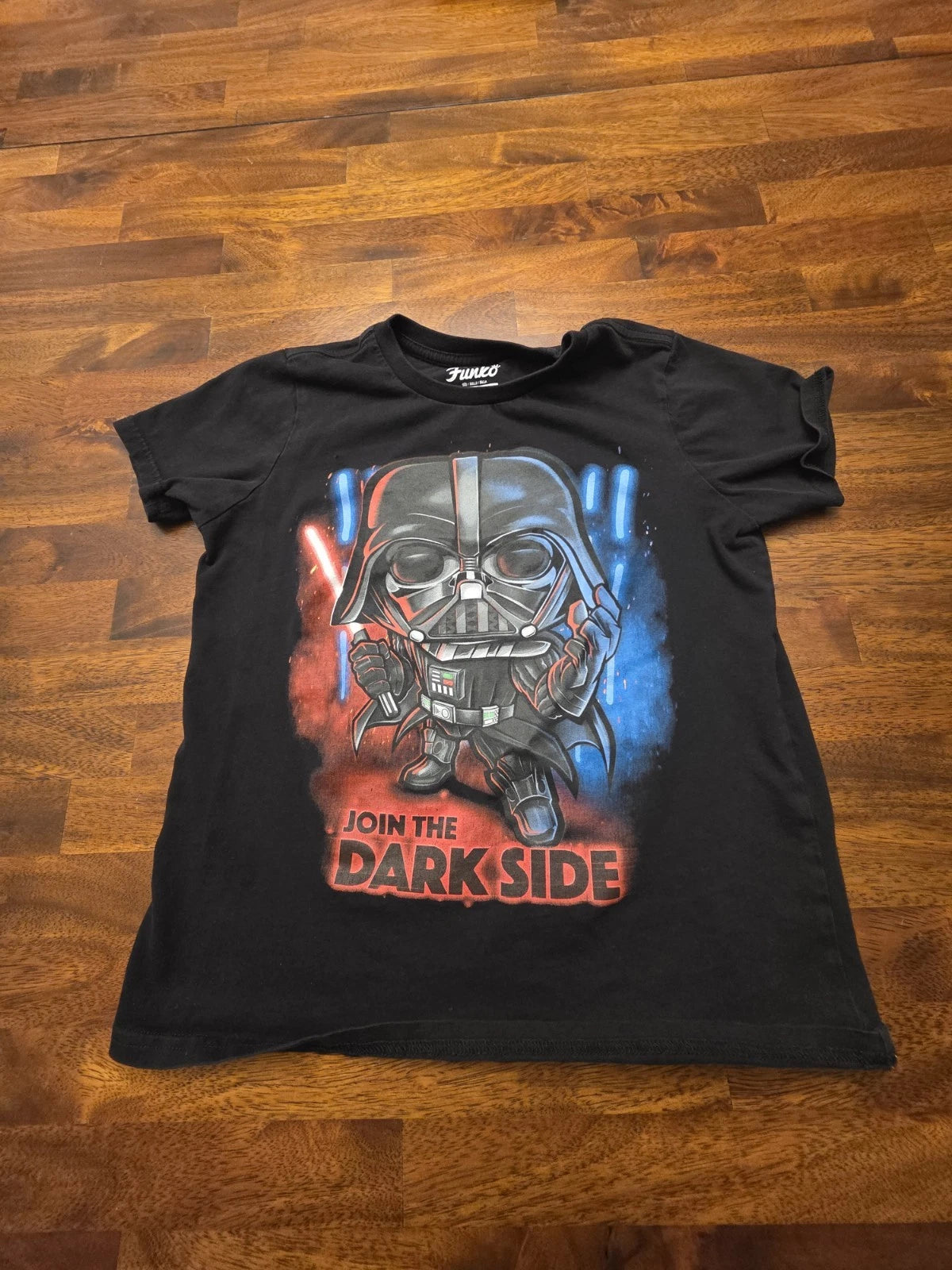 Funky Star Wars Darth Vader T Shirt  Size Small The Dark Side.   Sku 93