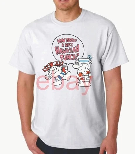 HAWAIIAN PUNCH  T-SHIRT TEE CHARACTER CARTOON CEREAL