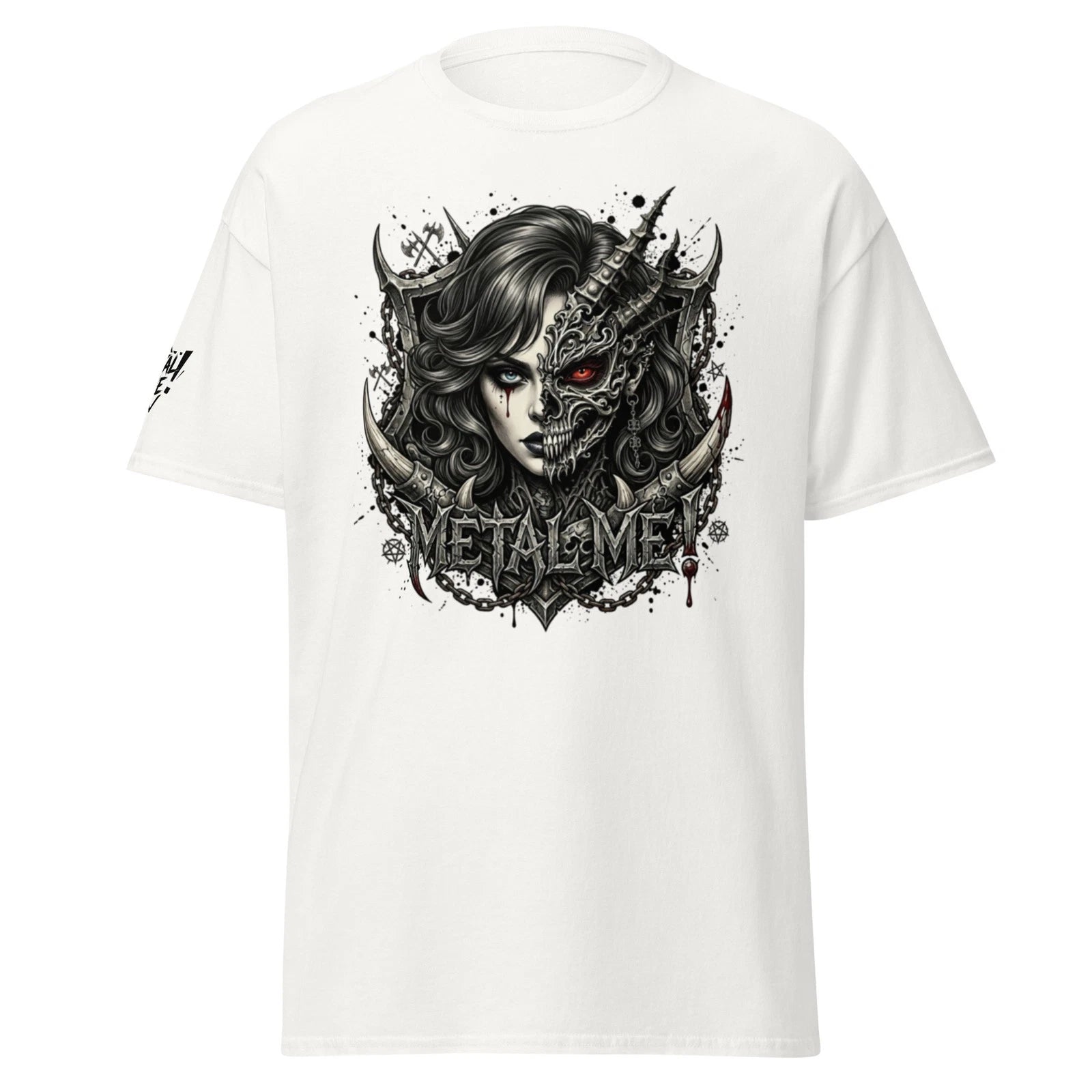 T-shirt Graphique "Split Face" – Metal & Gothique, dark fantasy, heavy metal