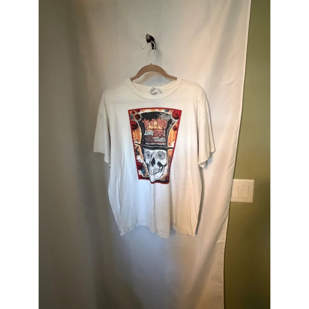 Tater Reds Lucky Mojos Voodoo Healings Beale Street Memphis Graphic T-Shirt XL