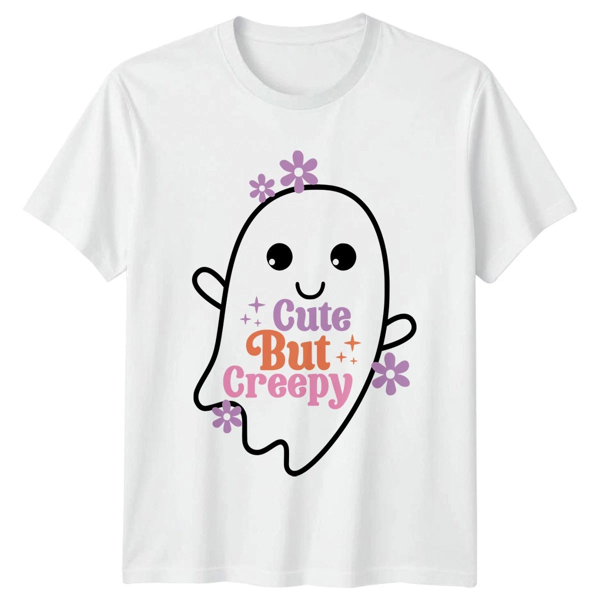 Cute But Creepy T-Shirt Kawaii Halloween Gift For Him And Her