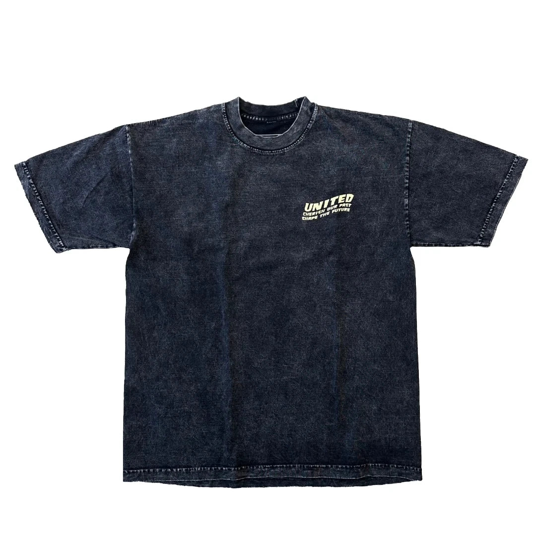 Halloween Tee 'Mineral Wash Black'