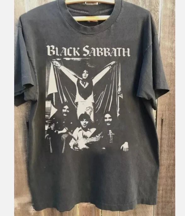 Black Sabbath Band Rare Vintage T shirt Men Women Size S-5XL