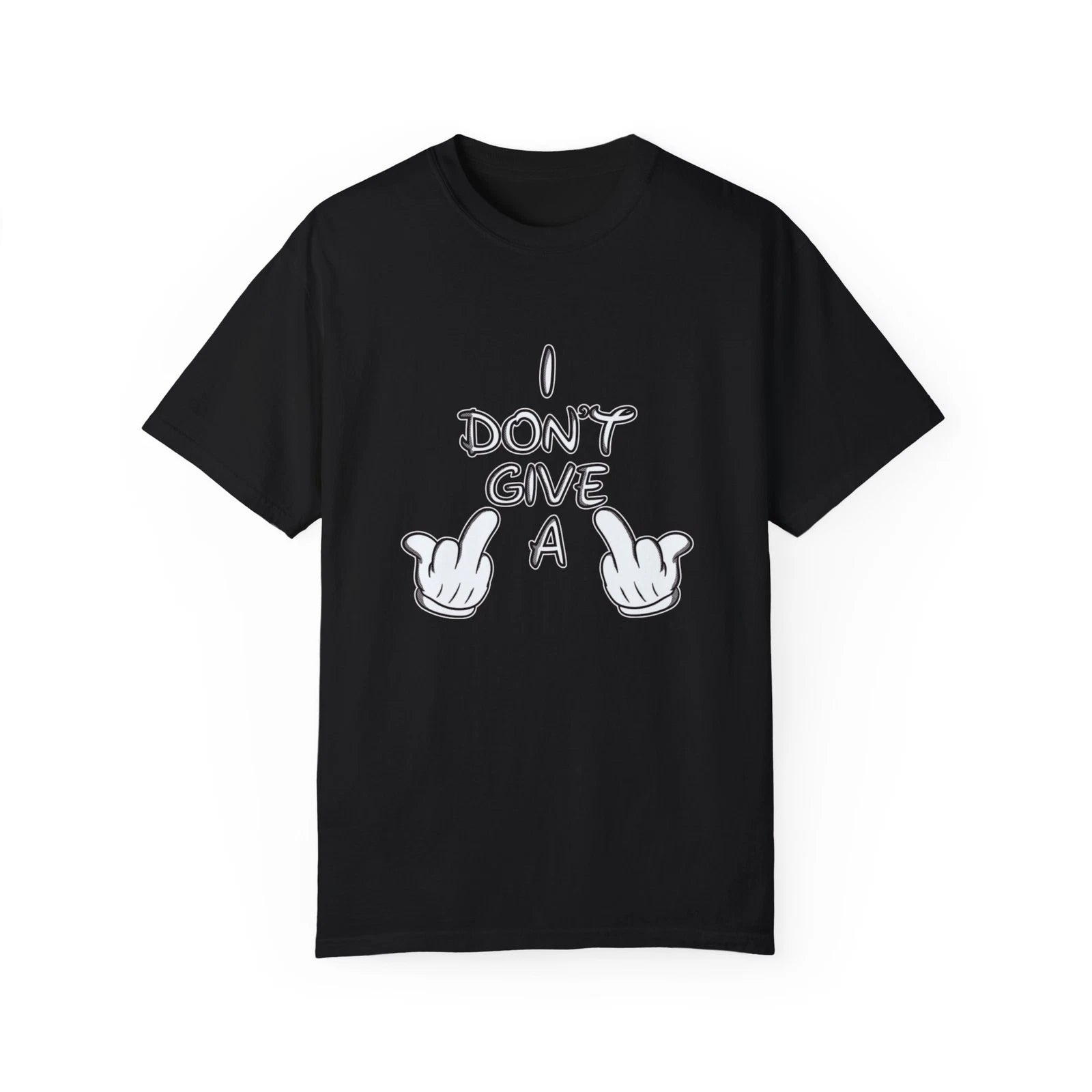 Funny Mickey Middle Fingers Unisex Tee, Sarcastic Graphic Shirt, Novelty Adult