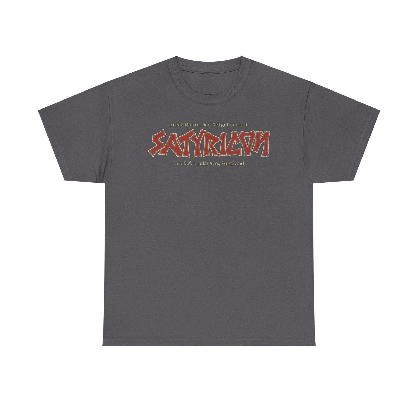 Satyricon Portland Oregon 1983 Nightclub Punk Rock Dance T-shirt