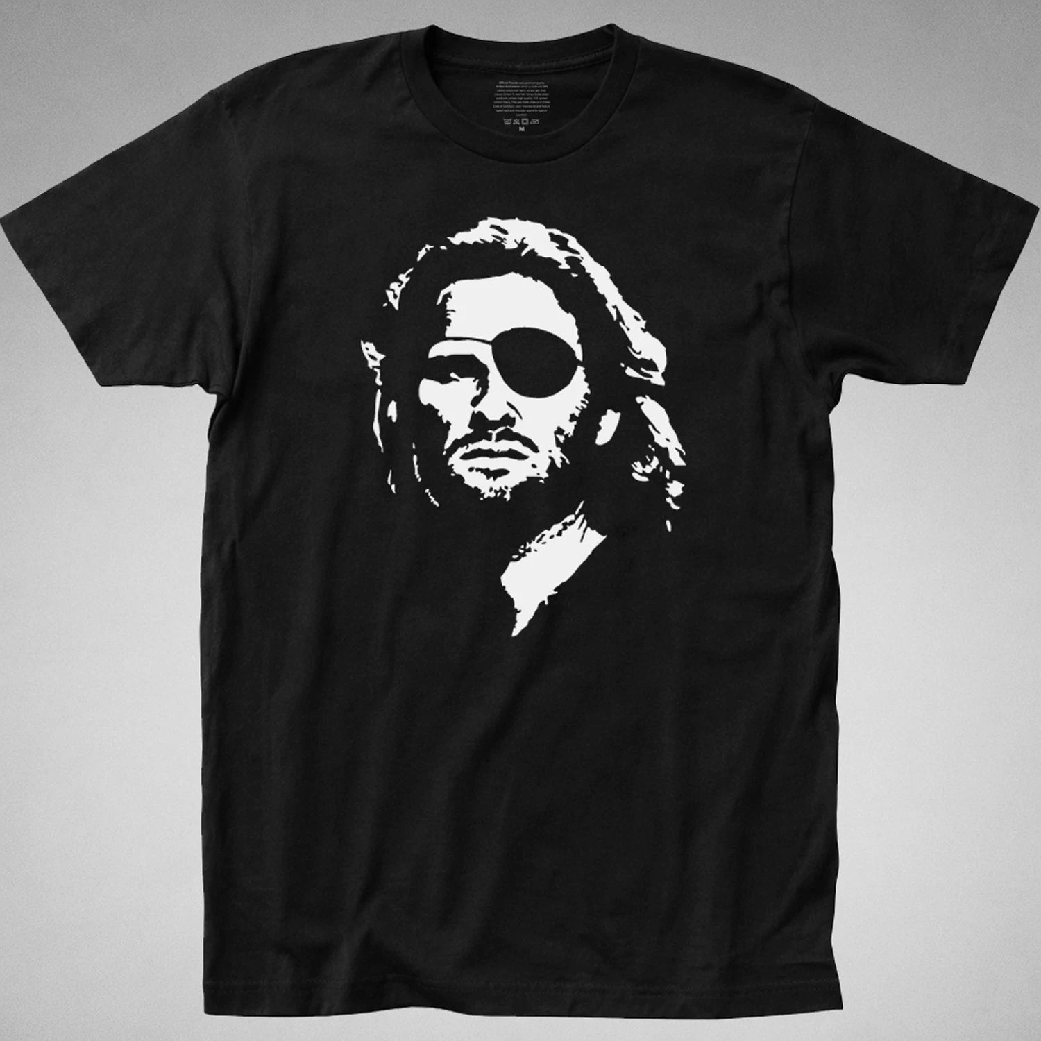 Snake Plissken T SHIRT Kurt Russell Escape From New York LA Movie 80s metal gear