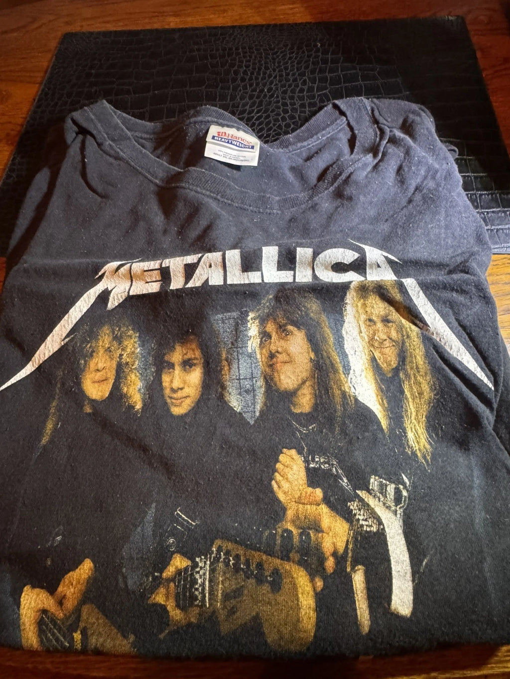 Metallica Shirt Mens XXXL Black Y2K Metal 2000s Band Tee Rare BIG Man certified