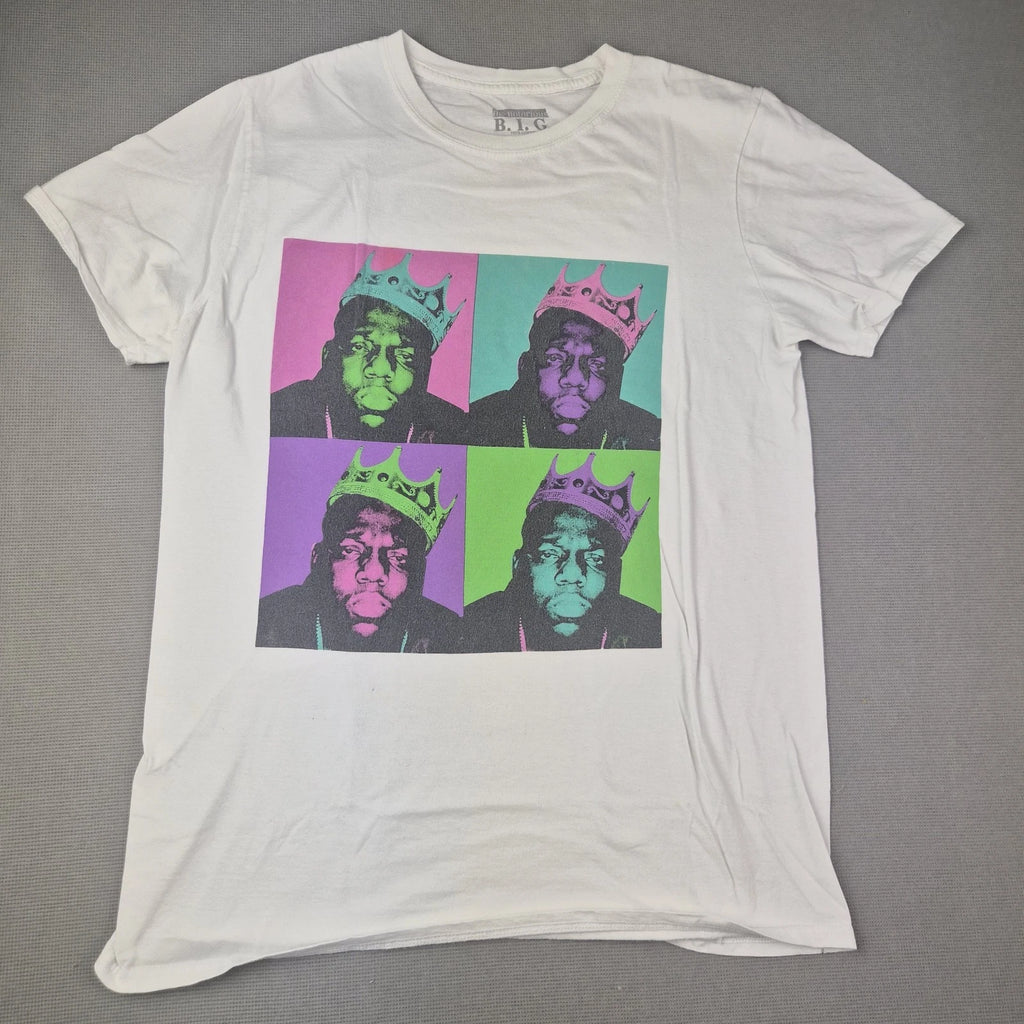 Notorious B.I.G. Pop Art Andy Warhol T-shirt size Medium
