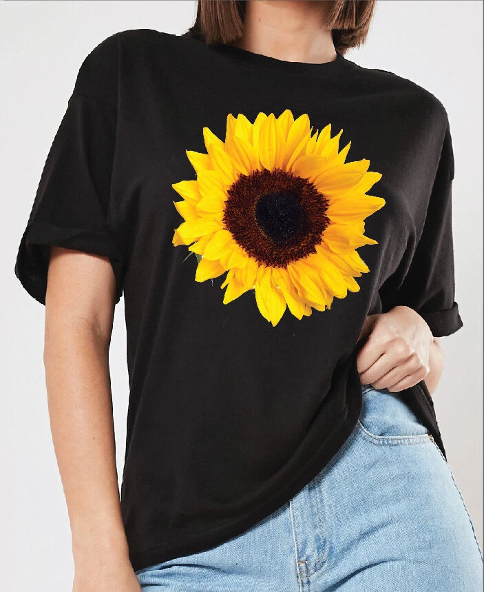 Sunflower Shirt, Spring Shirt, Summer Shirt, Women’s Shirt, Boho Shirt, Gift tee