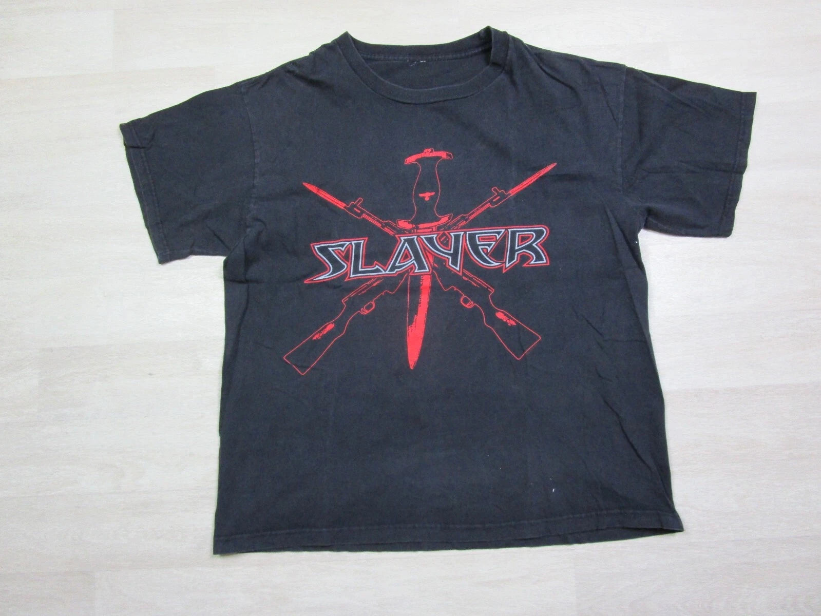 Vintage Slayer Band T Shirt (XL) Y2K Tour Graphic Early 00's Heavy Metal 2 Sided