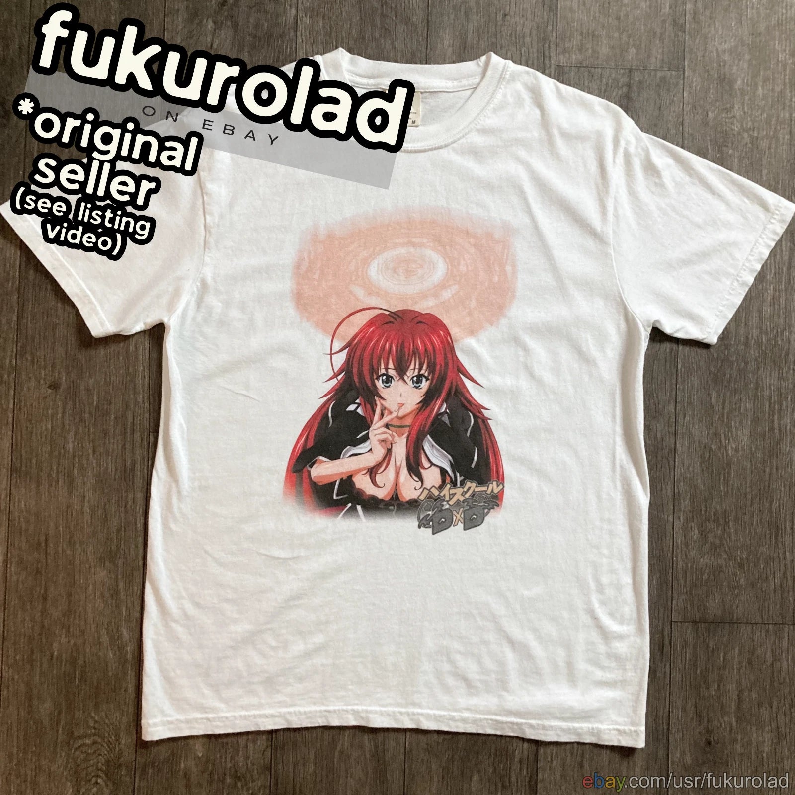 HIGHSCHOOL DxD Rias Gremory Anime UNISEX t-shirt - GILDAN / COMFORT COLORS