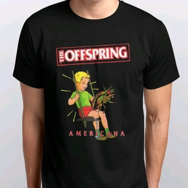 The Offspring Punk T-SHIRT All sizes S M L XL XXL 3 4 XL Black White