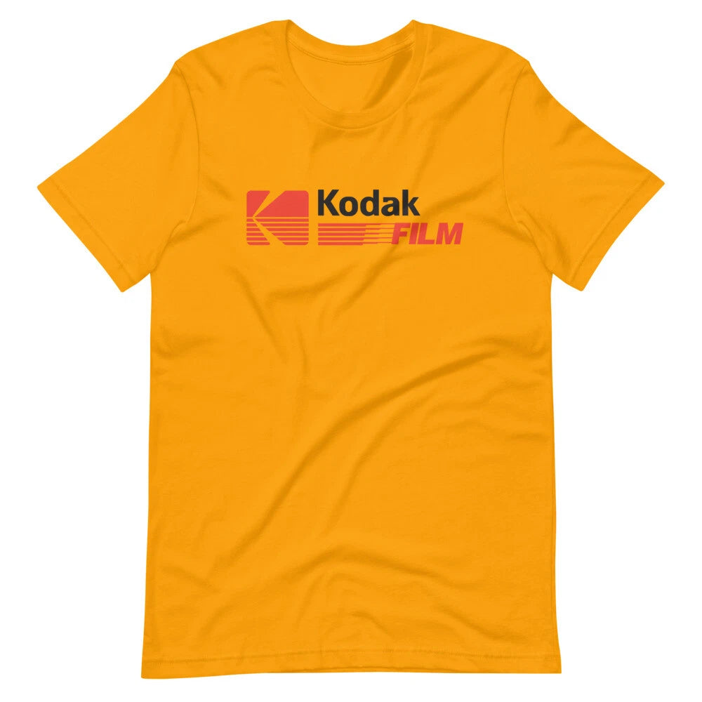 KODAK FILMS 80s Graphic Tee Shirt Short-Sleeve Unisex T-Shirt