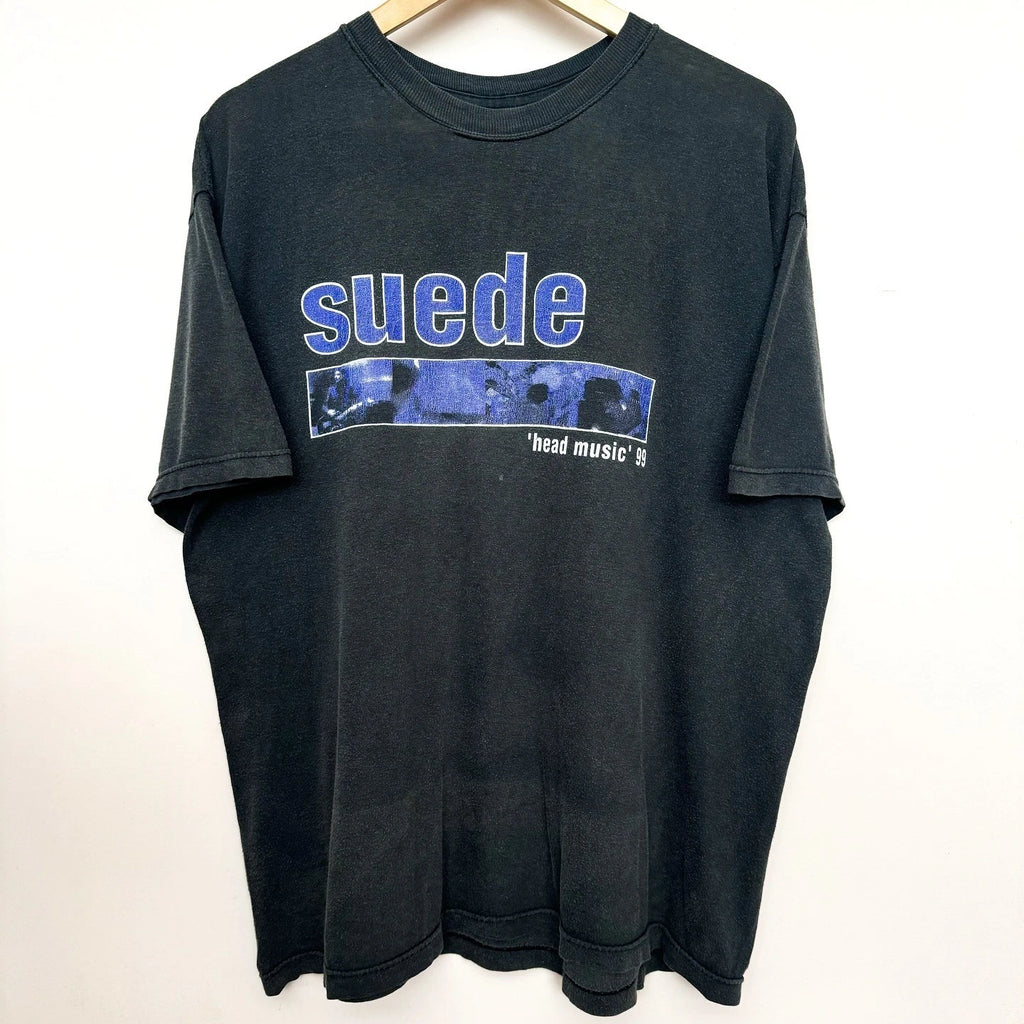 Vintage 90s 1999 Suede "Head Music" Tour T-shirt Reprint