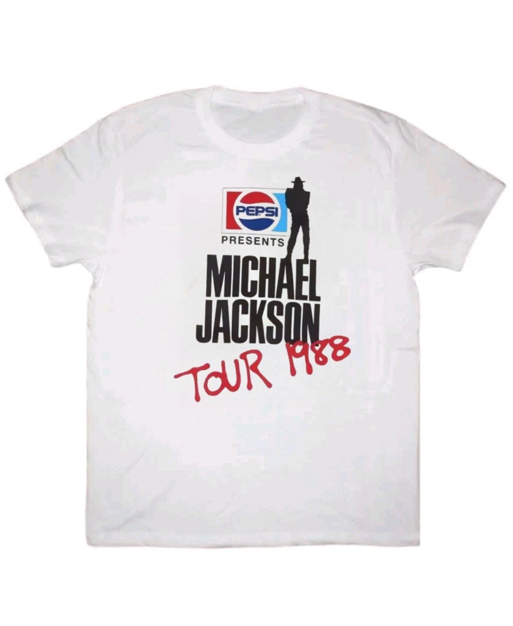 Michael Jackson Tour 1988 Mens Unisex T-Shirt S M L XL 2 3 4 XL