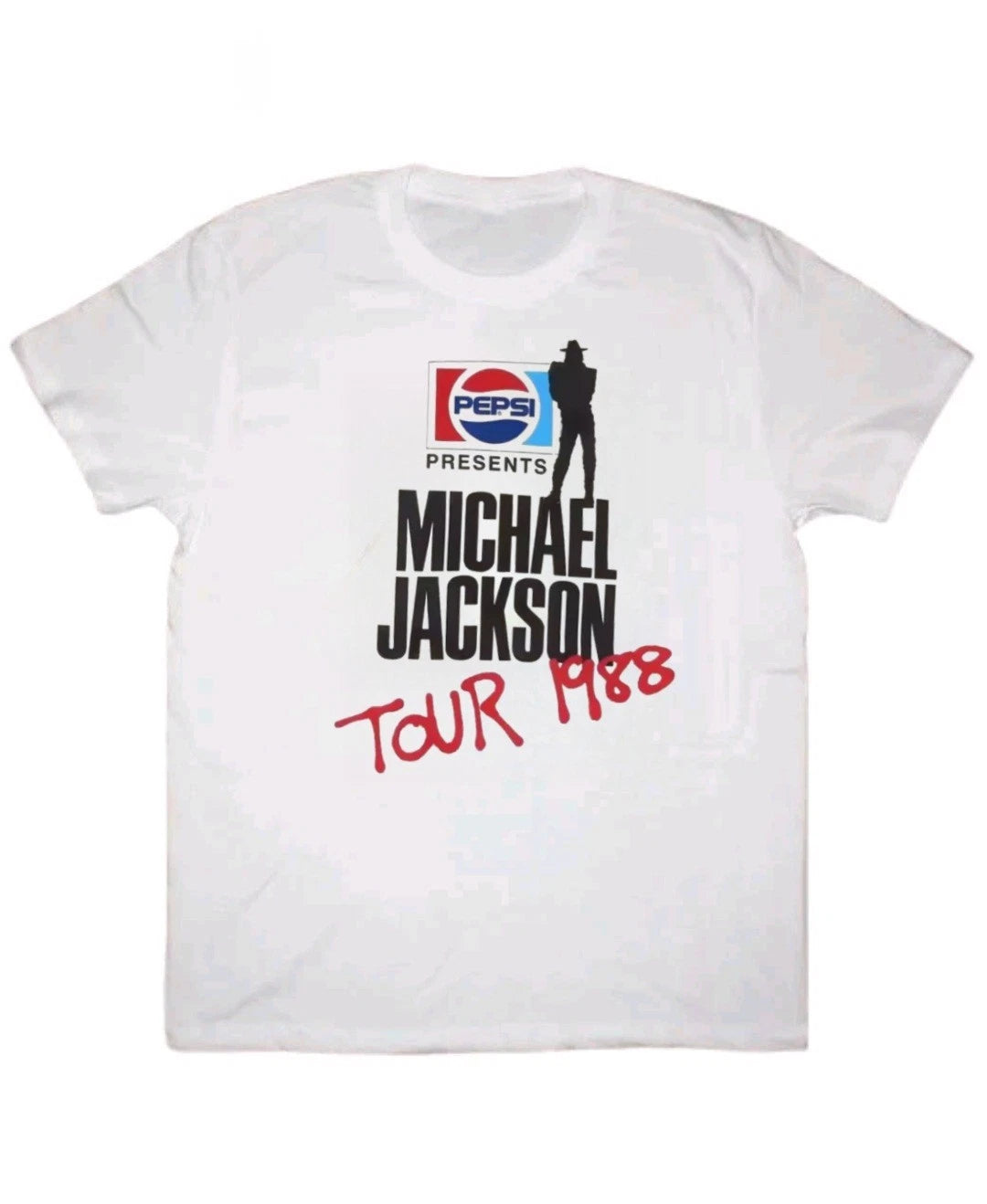 Michael Jackson Tour 1988 Mens Unisex T-Shirt S M L XL 2 3 4 XL