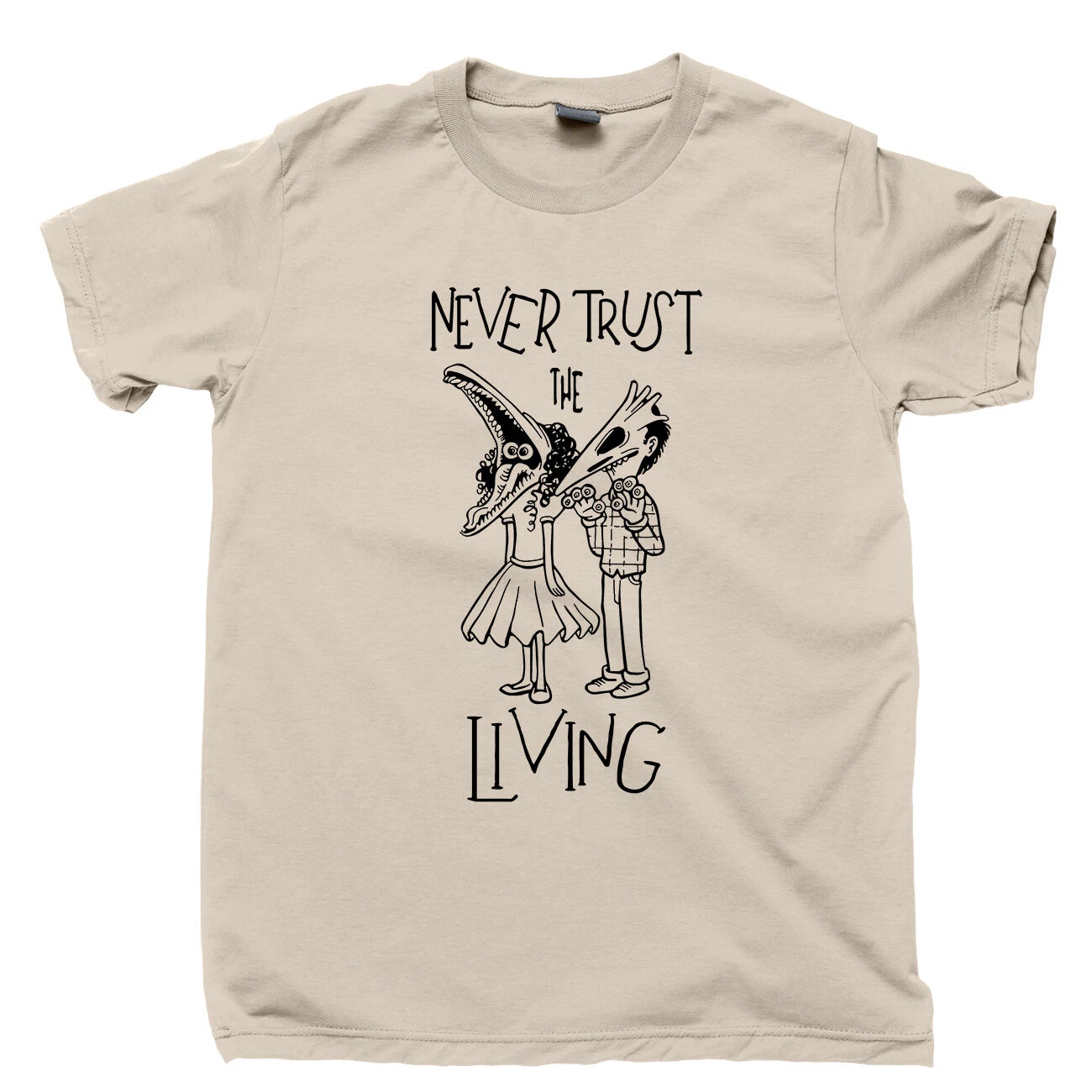 Beetlejuice T Shirt Costume Michael Keaton Winona Ryder Movie DVD Blu Ray Tee