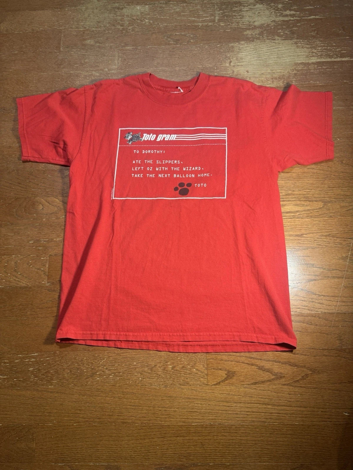 Y2K Wizard Of Oz Toto Gram Graphic Tee