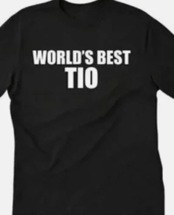 World's best Tio  shirt T shirt tee Uncle