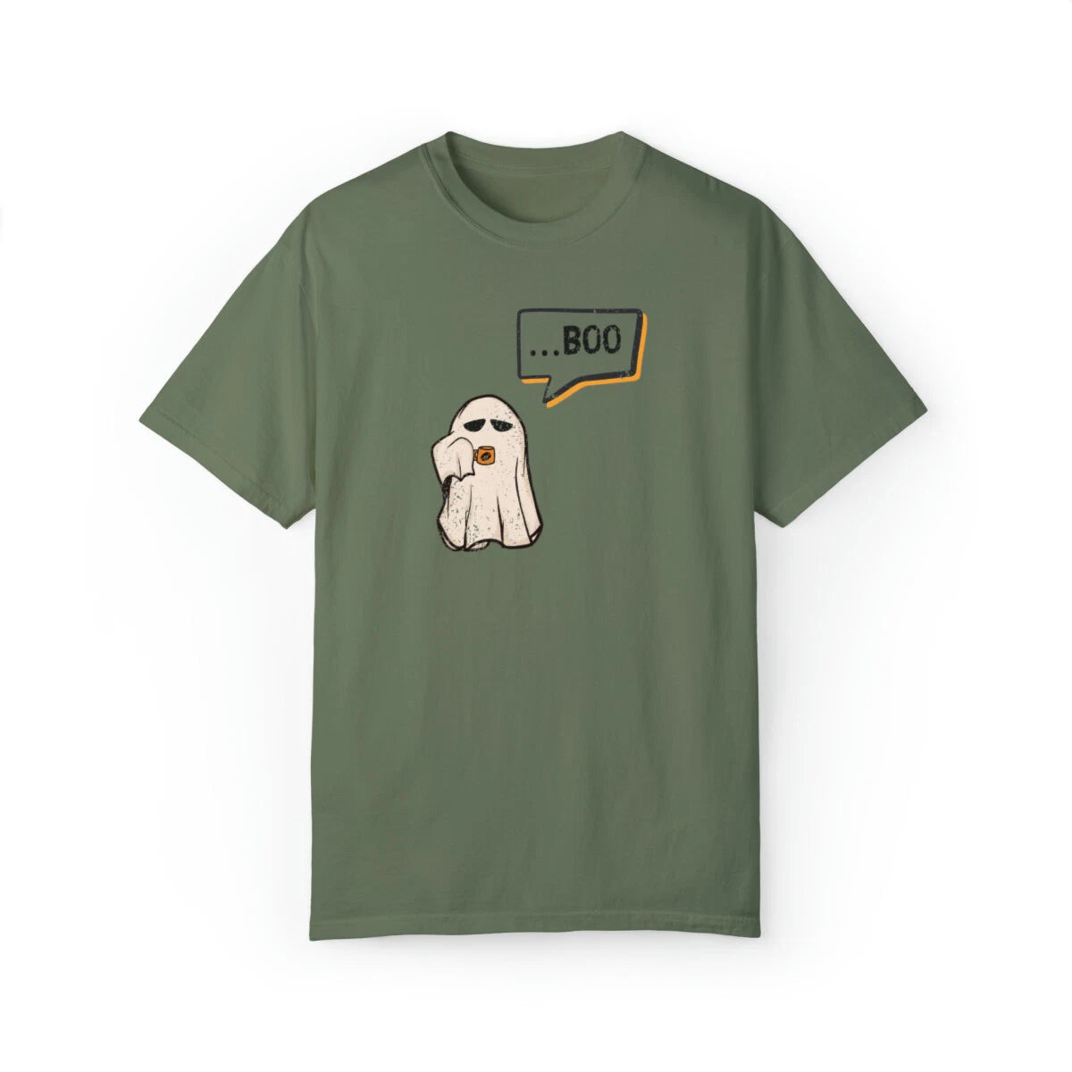 Need Coffee T-Shirt, Halloween Ghost Shirt, Sarcastic Funny Halloween Shirt