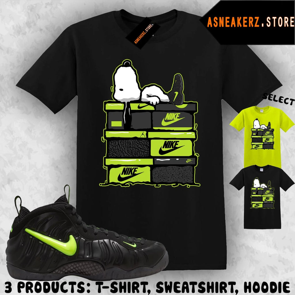 Shirt Match Foamposite Pro Voltage 2026 Sneaker Matching Tee Sneakerhead S Dog