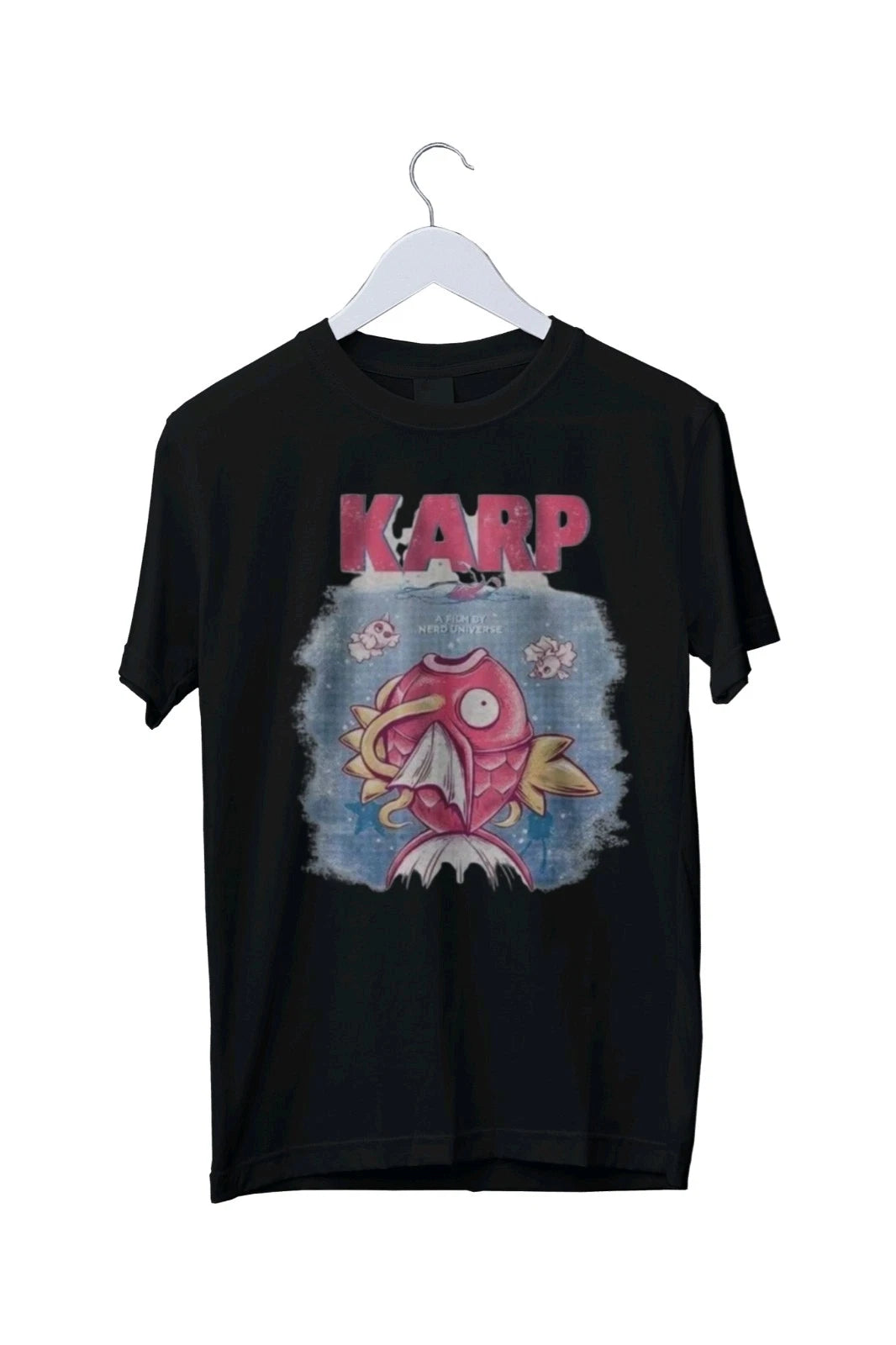 Jaws x Magikarp Shirt, Graphic Print Mens Unisex T-Shirt S M L XL 2 3 4 XL