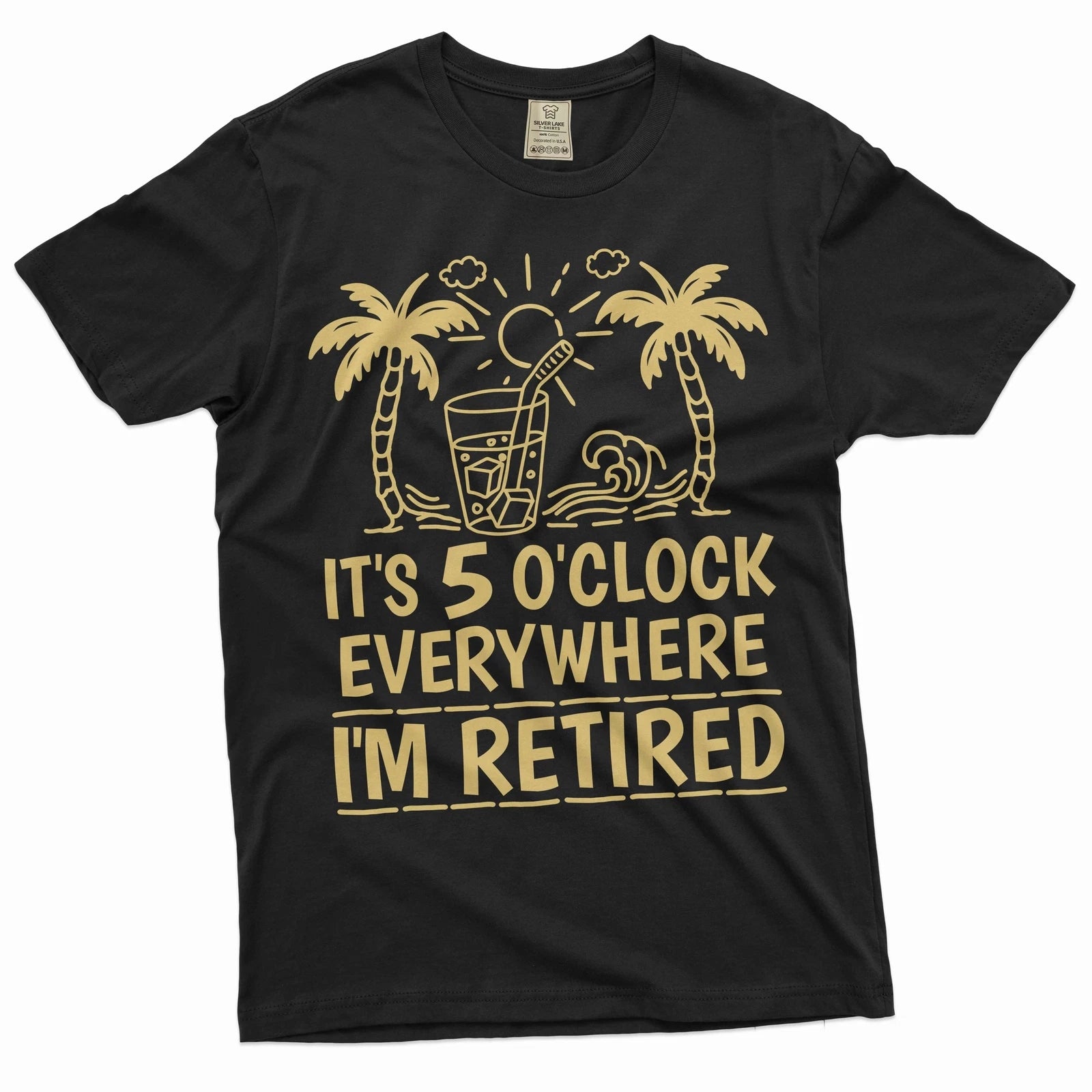 Men's Funny retirement T-shirt Grandpa Papa Dad retiree gift Christmas gift