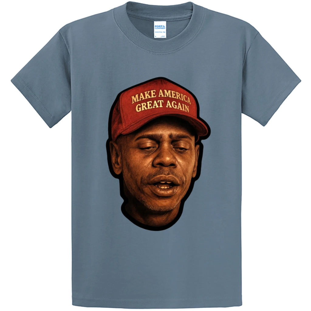 NEW Art Society MAGA POP CULTURE Tee Shirt STONE BLUE SMALL-4XLARGE MADE IN USA