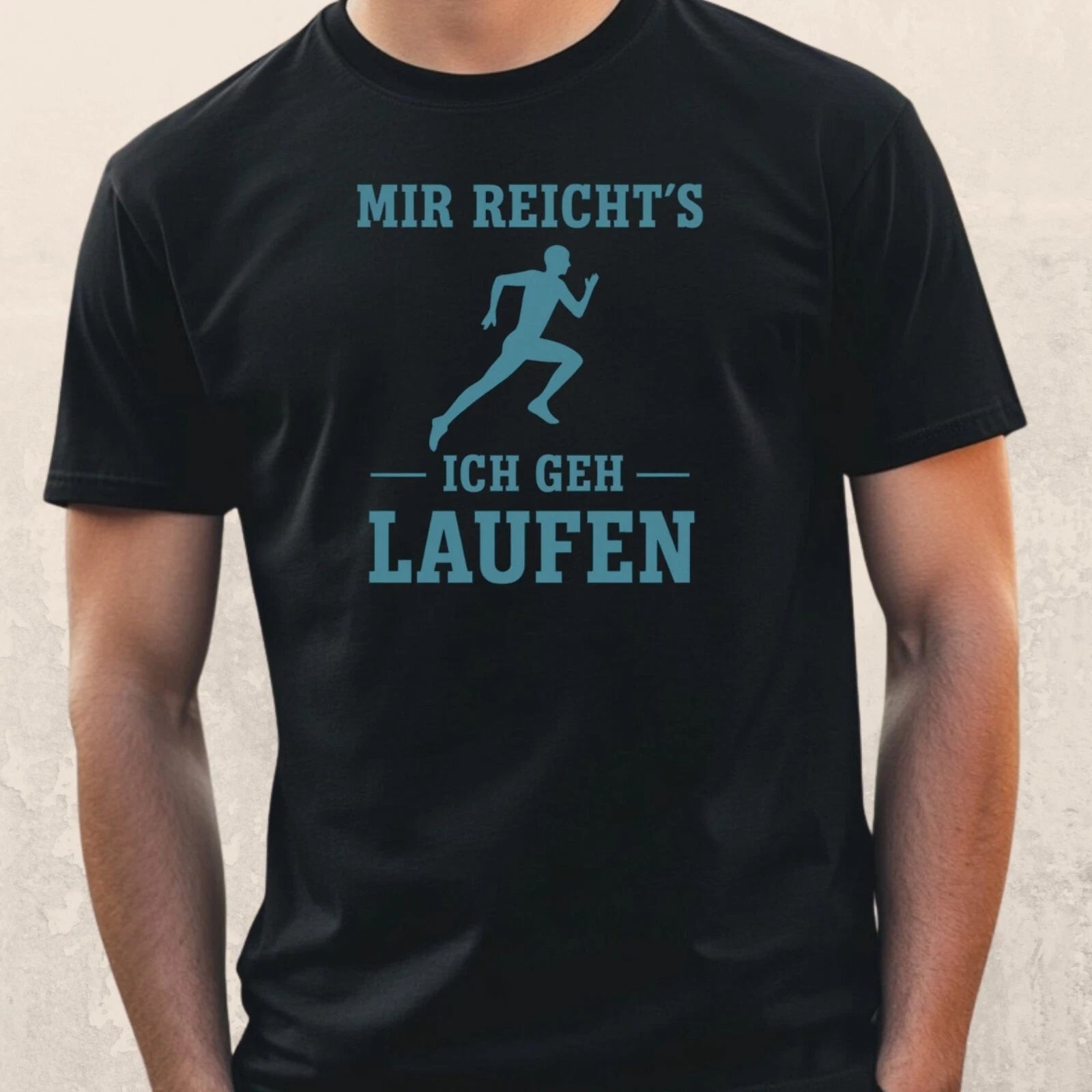 Mens Running Runner Jogging Marathon Theme Cotton T-Shirt Size XS to 5XL
