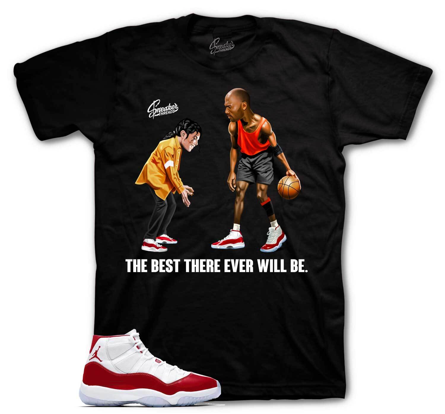 Shirts Match Retro 11 Cherry AJ11 Sneaker Tees - The Best Sneaker Tees