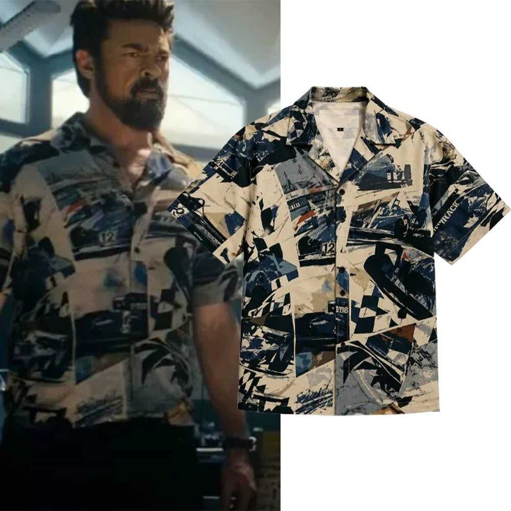 The Boys Season 5 Butcher Karl Urban Car Billy Summer Hawaiian Shirt 2026