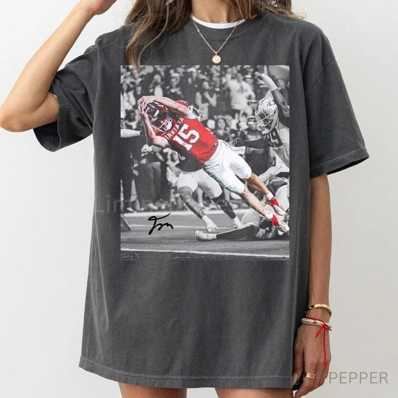 Vintage 90s Football - Fernando Mendoza Graphic Shirt - Unisex Tee Fan Gift