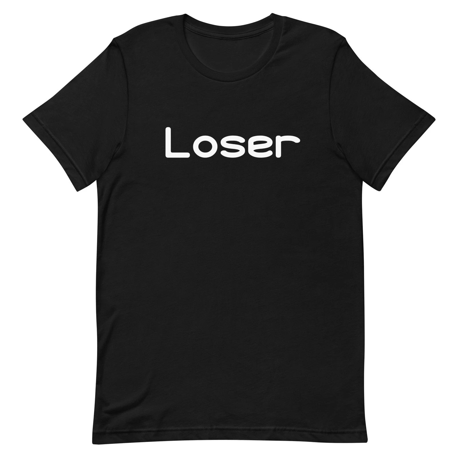 Loser T-Shirt Funny Sarcastic Joke Tee Gag Gift for Friends Men Women 90s Y2K