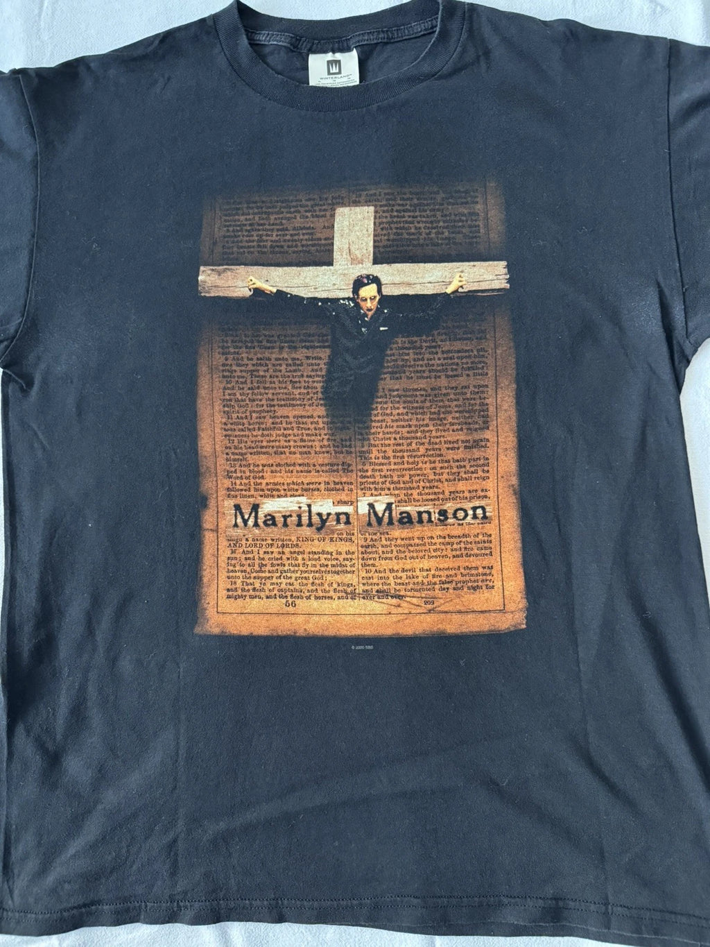 Vintage Marilyn Manson “Born Again/Now Die Again” XL T-Shirt Winterland 90’s Era
